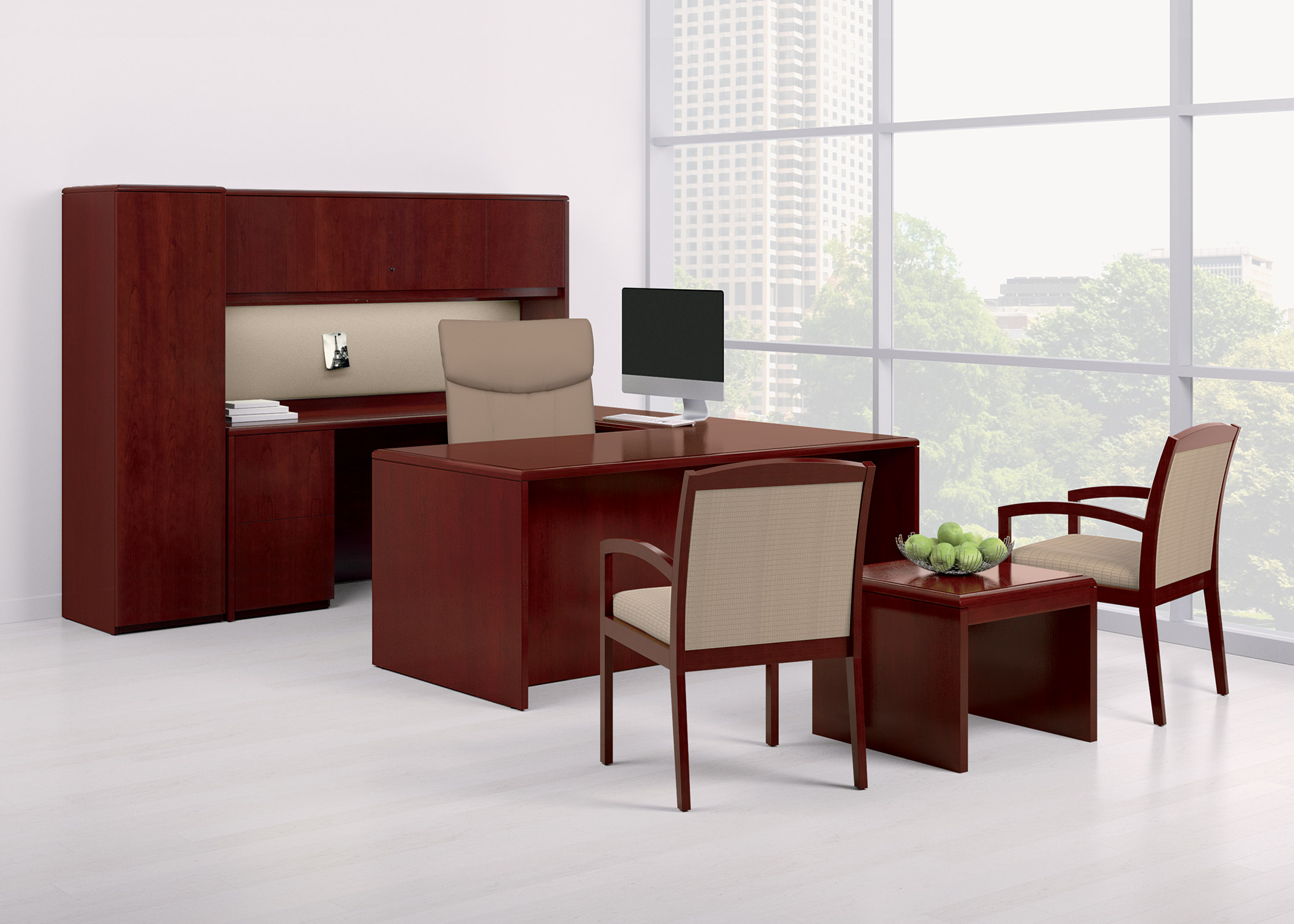 Arrowood Desk Systems by National OEC Business Interiors