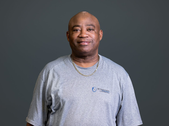 Marshall Albritton headshot with grey background